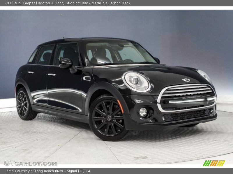 Midnight Black Metallic / Carbon Black 2015 Mini Cooper Hardtop 4 Door