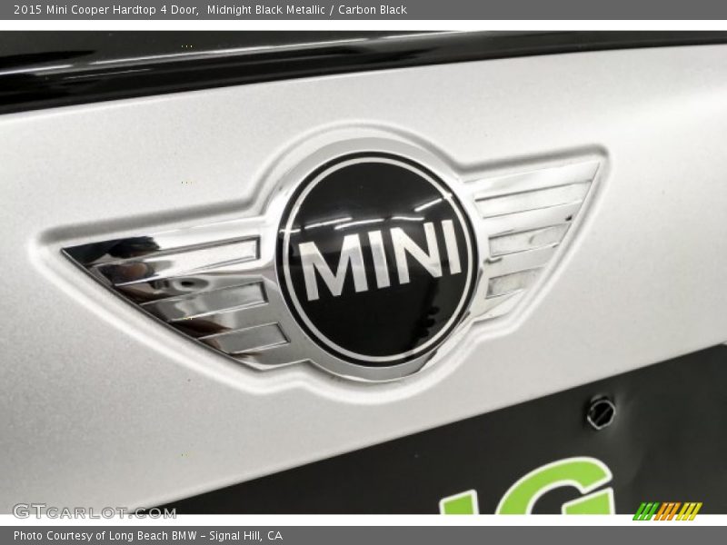 Midnight Black Metallic / Carbon Black 2015 Mini Cooper Hardtop 4 Door