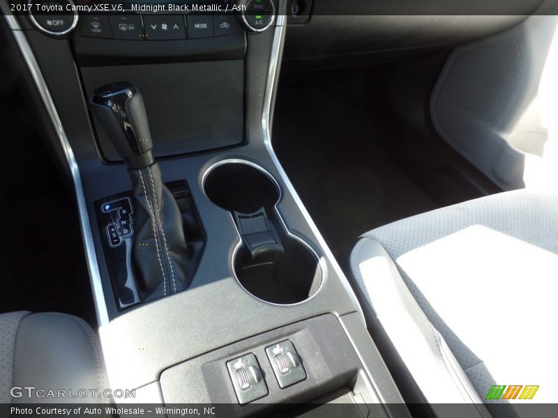 Midnight Black Metallic / Ash 2017 Toyota Camry XSE V6