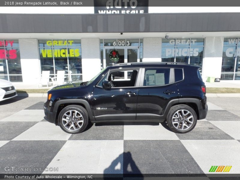 Black / Black 2018 Jeep Renegade Latitude