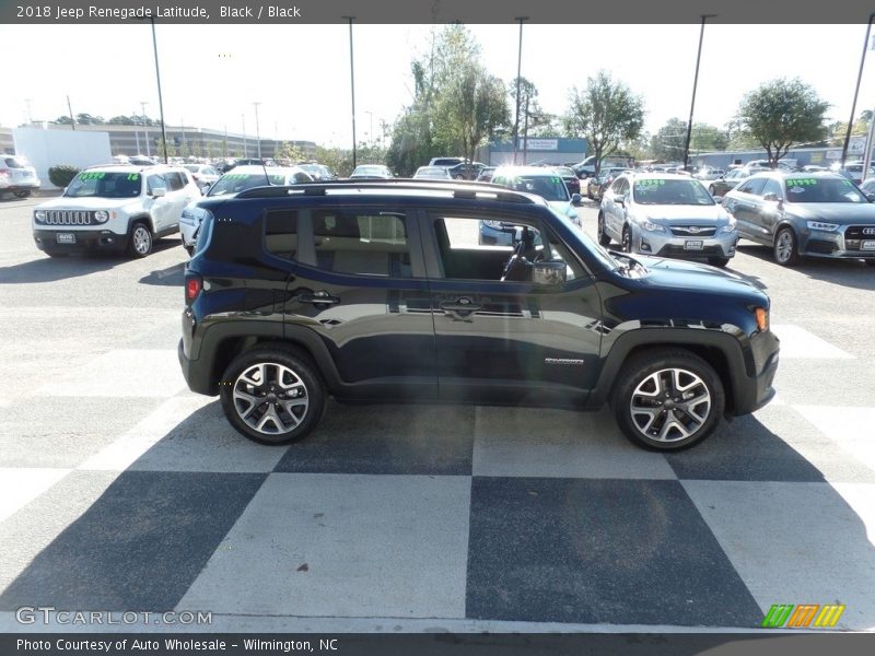 Black / Black 2018 Jeep Renegade Latitude