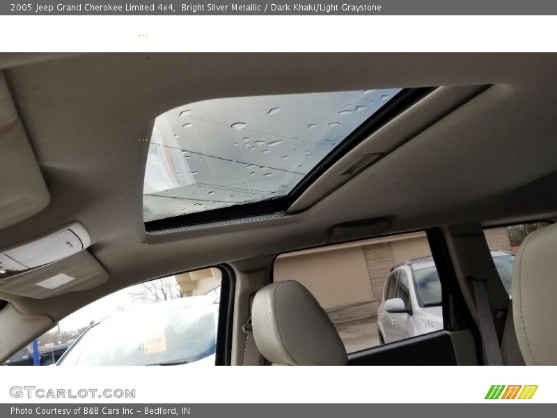 Bright Silver Metallic / Dark Khaki/Light Graystone 2005 Jeep Grand Cherokee Limited 4x4