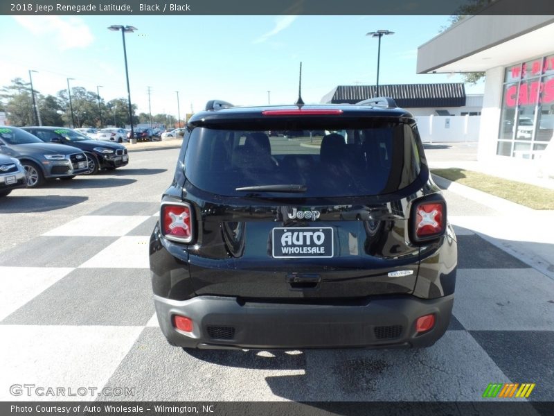 Black / Black 2018 Jeep Renegade Latitude