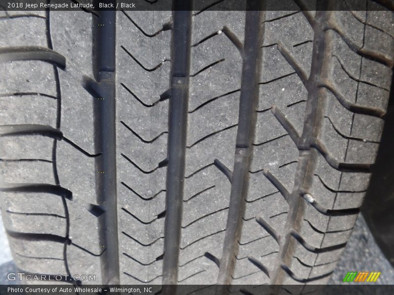 Black / Black 2018 Jeep Renegade Latitude