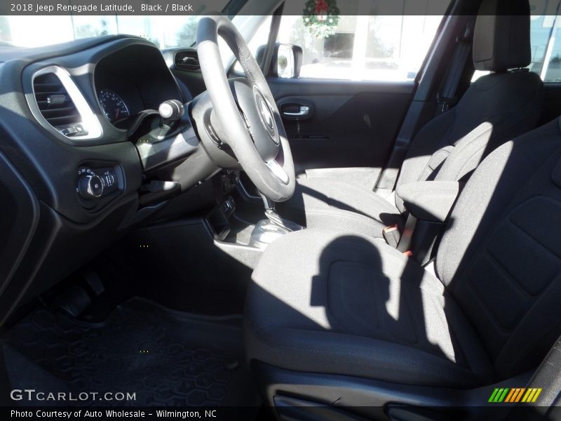 Black / Black 2018 Jeep Renegade Latitude