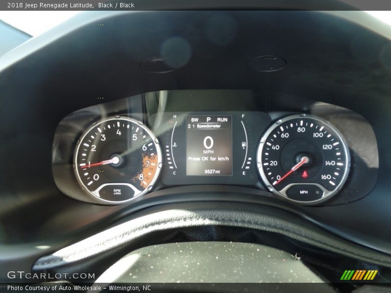 Black / Black 2018 Jeep Renegade Latitude