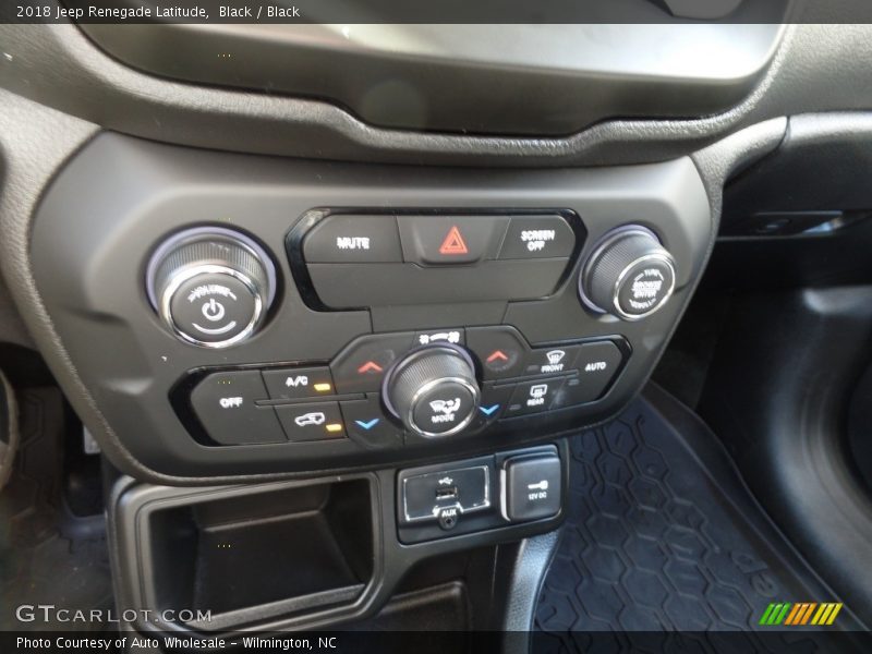Black / Black 2018 Jeep Renegade Latitude