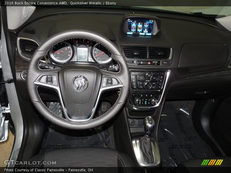Quicksilver Metallic / Ebony 2016 Buick Encore Convenience AWD