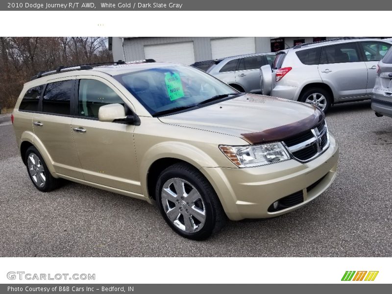 White Gold / Dark Slate Gray 2010 Dodge Journey R/T AWD