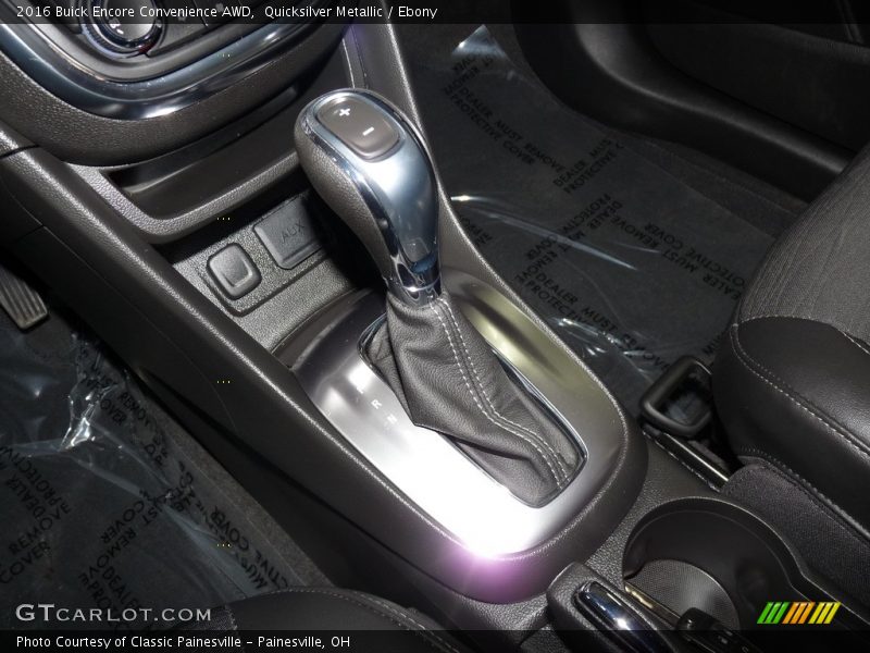 Quicksilver Metallic / Ebony 2016 Buick Encore Convenience AWD