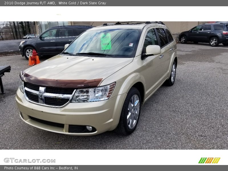 White Gold / Dark Slate Gray 2010 Dodge Journey R/T AWD