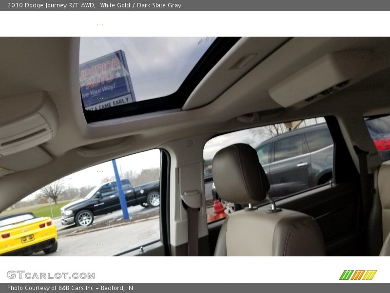 White Gold / Dark Slate Gray 2010 Dodge Journey R/T AWD