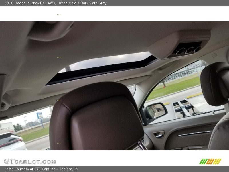 White Gold / Dark Slate Gray 2010 Dodge Journey R/T AWD