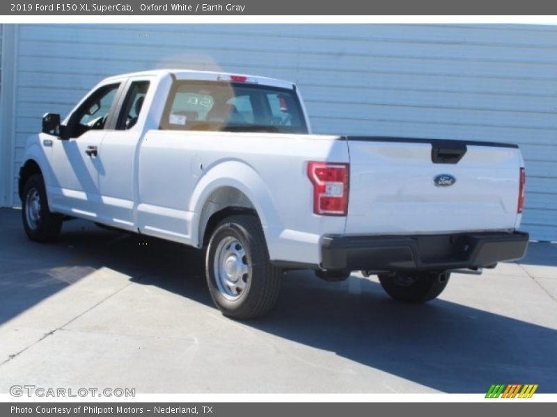 Oxford White / Earth Gray 2019 Ford F150 XL SuperCab