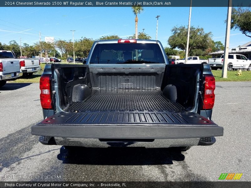 Blue Granite Metallic / Jet Black/Dark Ash 2014 Chevrolet Silverado 1500 WT Regular Cab