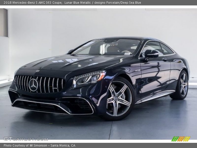 Front 3/4 View of 2018 S AMG S63 Coupe