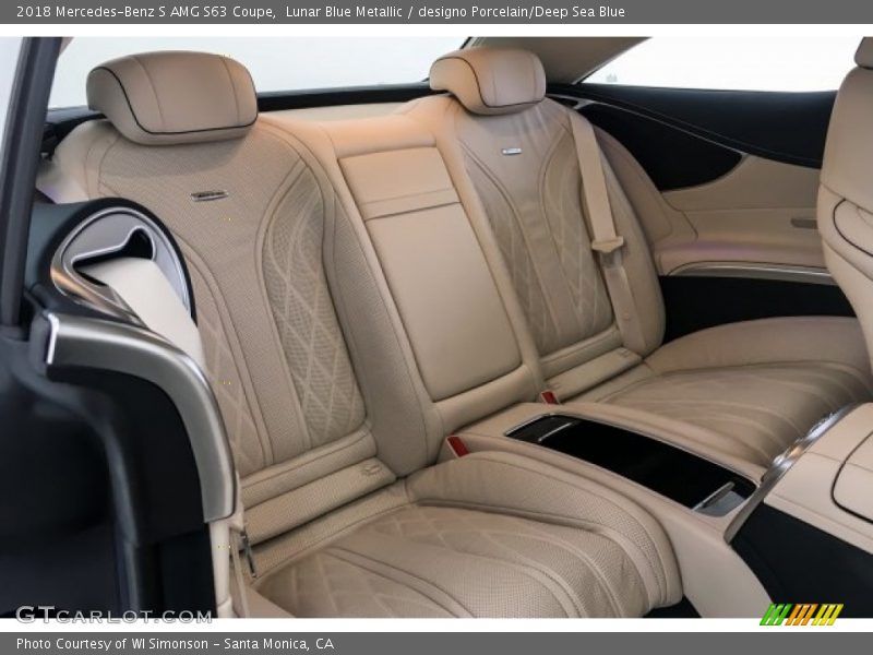 Rear Seat of 2018 S AMG S63 Coupe