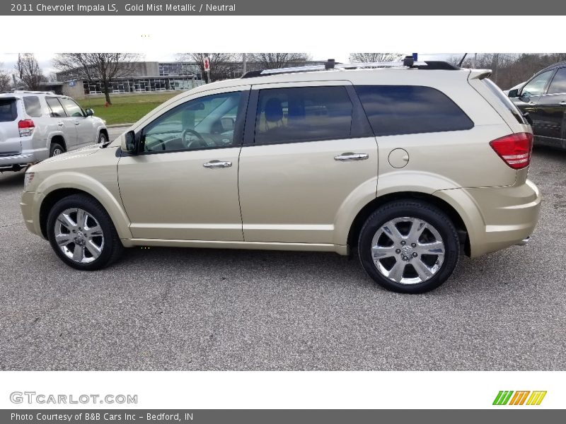 Gold Mist Metallic / Neutral 2011 Chevrolet Impala LS