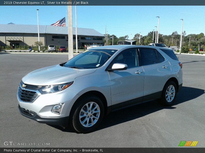 Silver Ice Metallic / Jet Black 2019 Chevrolet Equinox LT