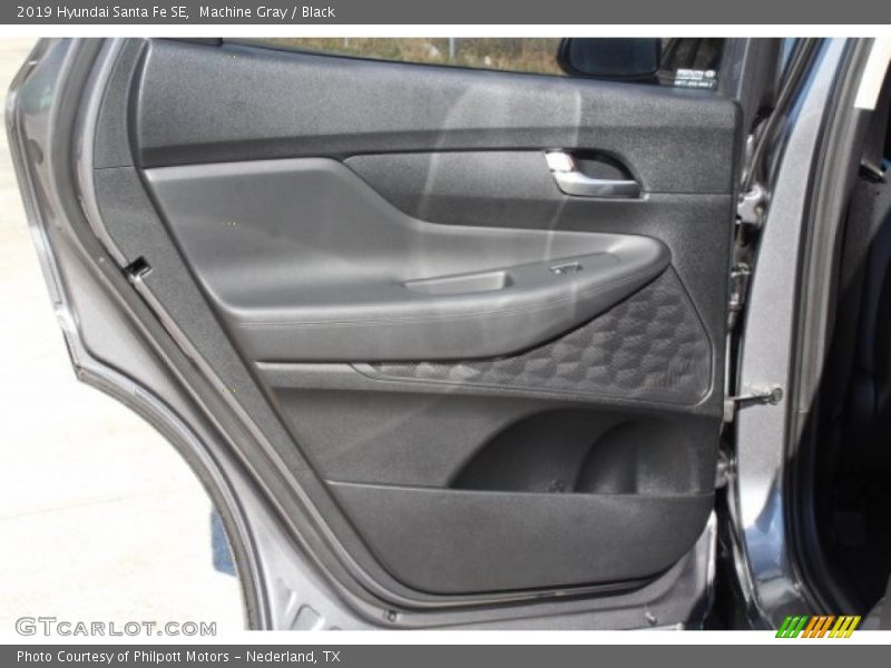 Machine Gray / Black 2019 Hyundai Santa Fe SE