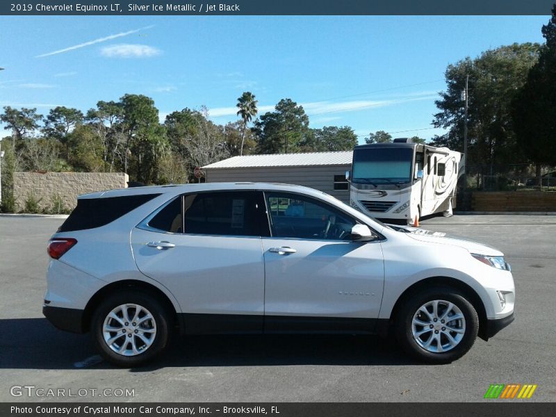 Silver Ice Metallic / Jet Black 2019 Chevrolet Equinox LT