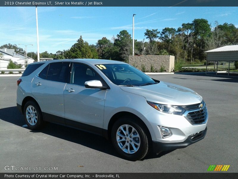 Silver Ice Metallic / Jet Black 2019 Chevrolet Equinox LT