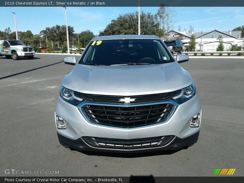 Silver Ice Metallic / Jet Black 2019 Chevrolet Equinox LT