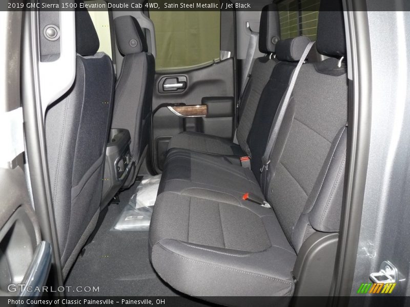 Rear Seat of 2019 Sierra 1500 Elevation Double Cab 4WD