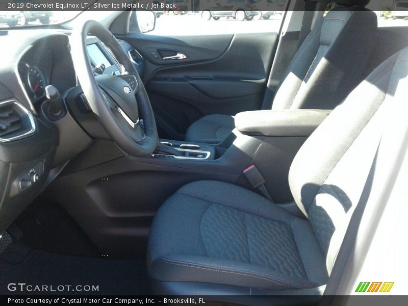 Silver Ice Metallic / Jet Black 2019 Chevrolet Equinox LT