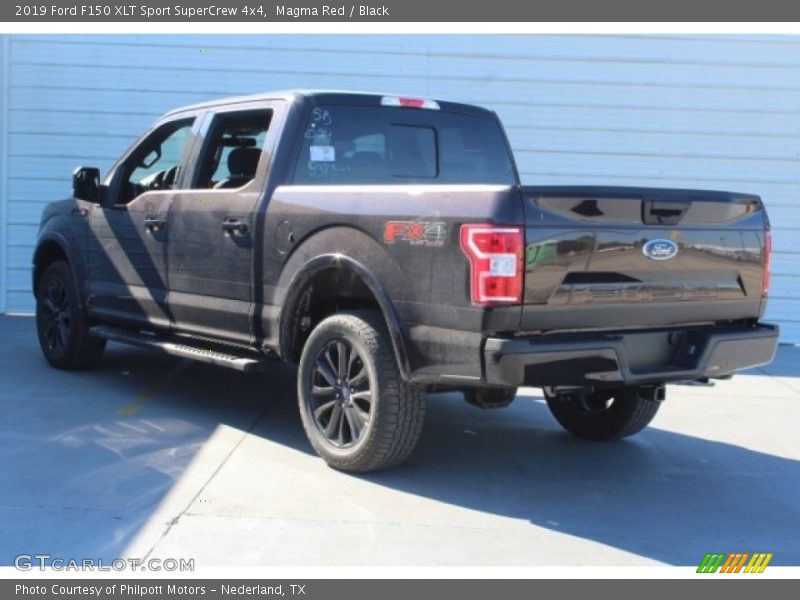 Magma Red / Black 2019 Ford F150 XLT Sport SuperCrew 4x4