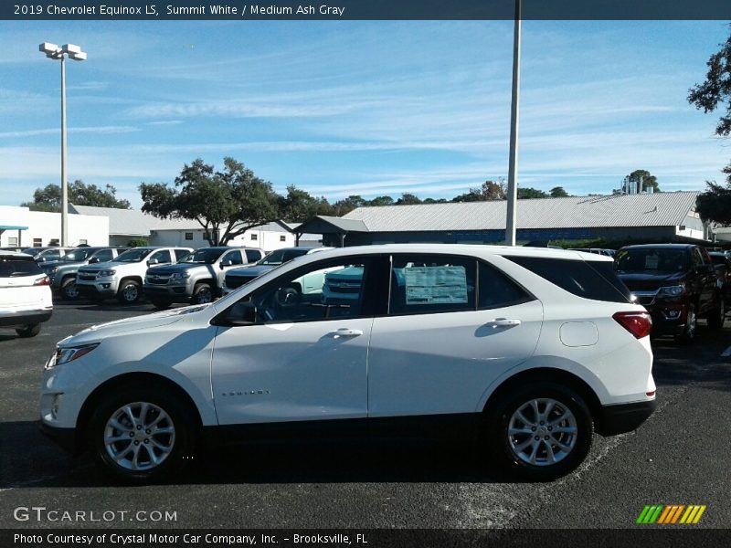 Summit White / Medium Ash Gray 2019 Chevrolet Equinox LS