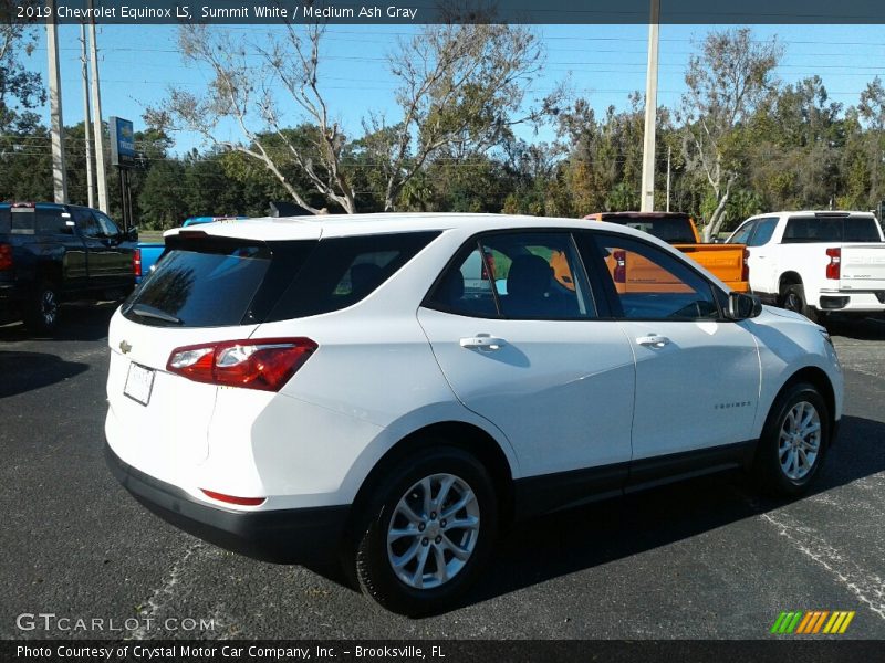 Summit White / Medium Ash Gray 2019 Chevrolet Equinox LS
