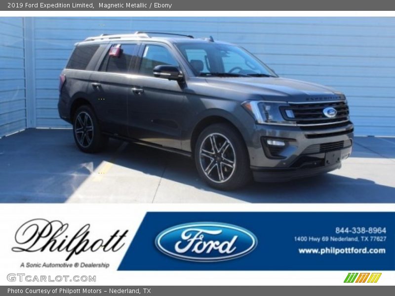 Magnetic Metallic / Ebony 2019 Ford Expedition Limited