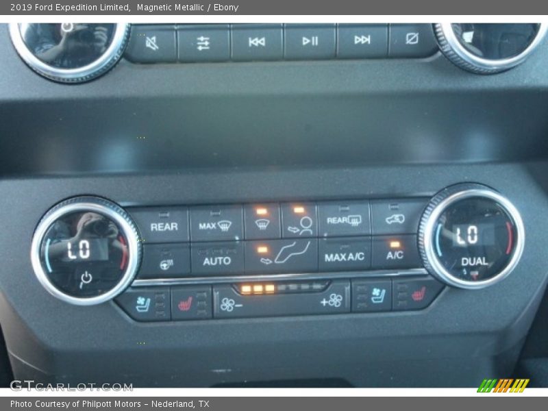 Controls of 2019 Expedition Limited