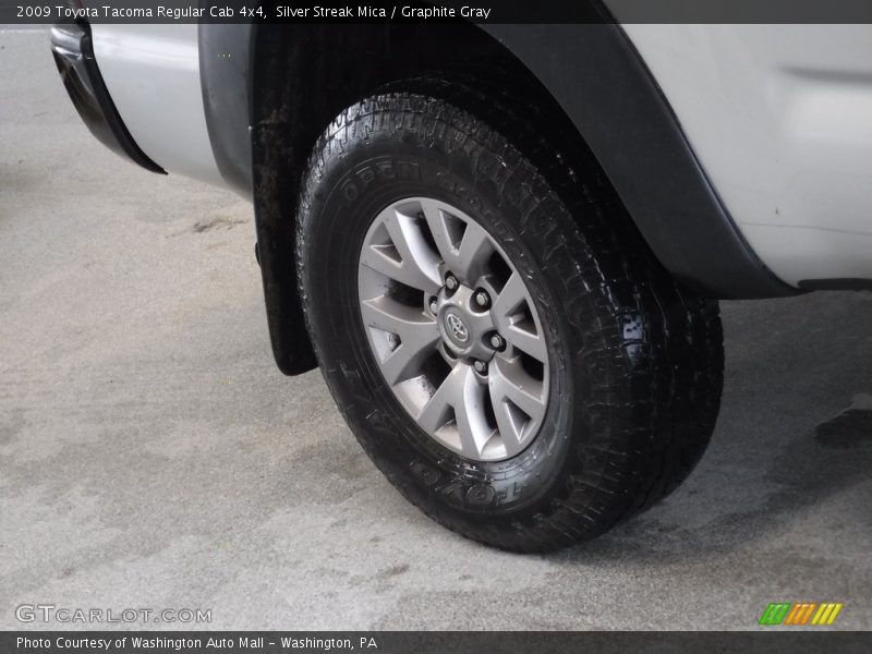 Silver Streak Mica / Graphite Gray 2009 Toyota Tacoma Regular Cab 4x4