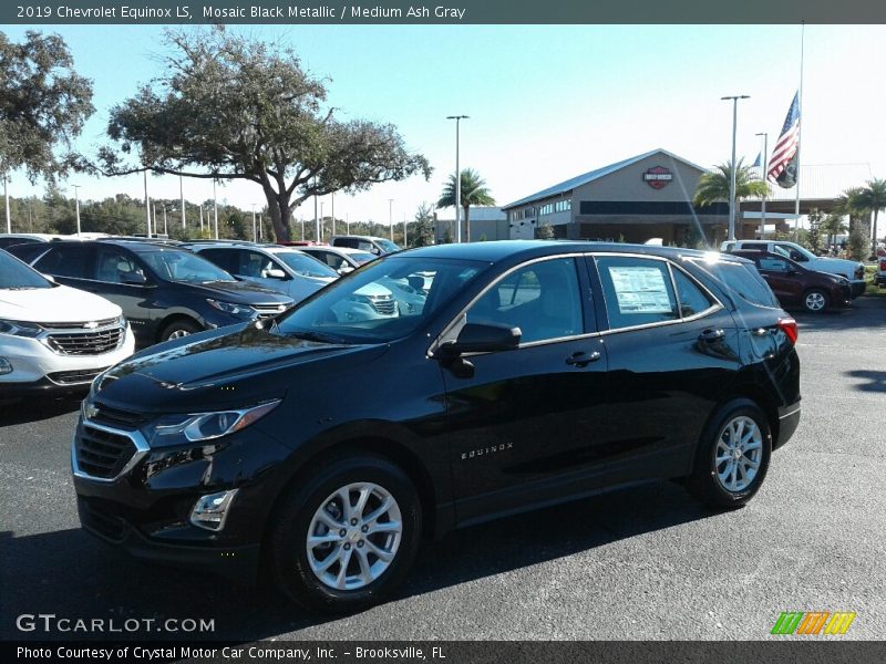 Mosaic Black Metallic / Medium Ash Gray 2019 Chevrolet Equinox LS