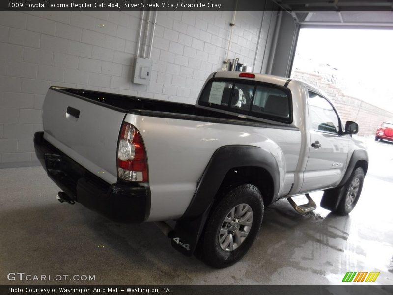 Silver Streak Mica / Graphite Gray 2009 Toyota Tacoma Regular Cab 4x4
