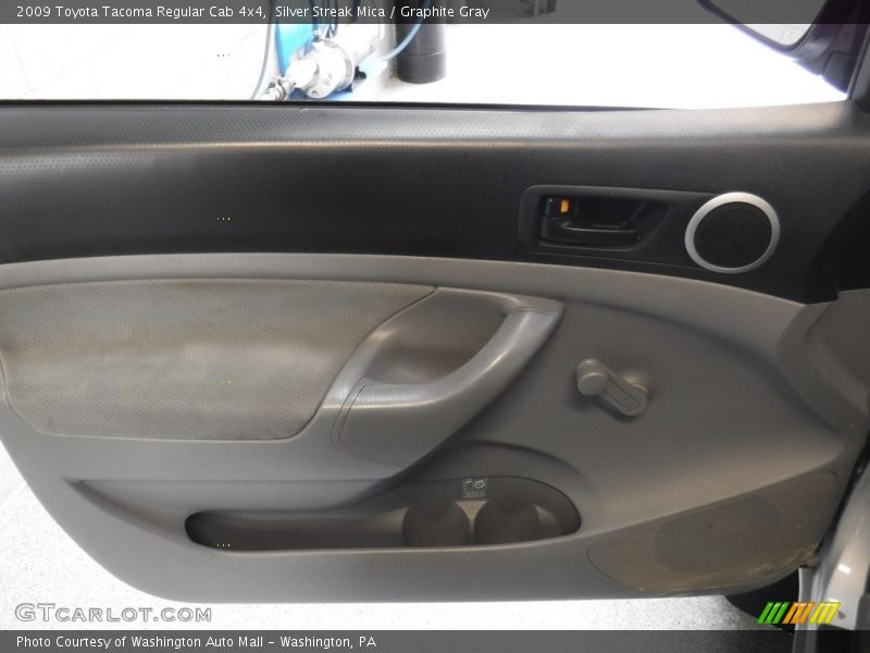 Silver Streak Mica / Graphite Gray 2009 Toyota Tacoma Regular Cab 4x4