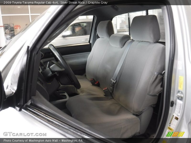 Silver Streak Mica / Graphite Gray 2009 Toyota Tacoma Regular Cab 4x4
