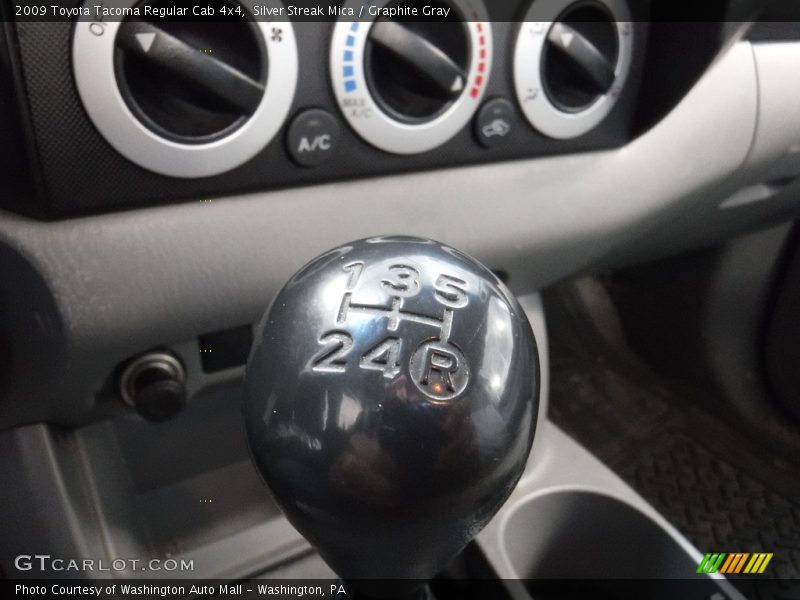 Silver Streak Mica / Graphite Gray 2009 Toyota Tacoma Regular Cab 4x4