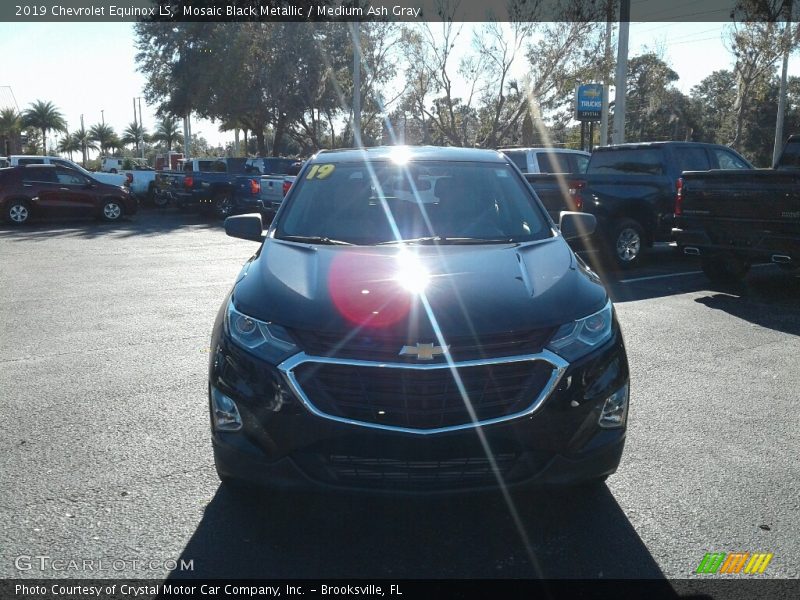 Mosaic Black Metallic / Medium Ash Gray 2019 Chevrolet Equinox LS