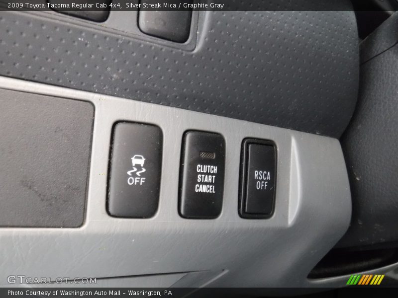 Silver Streak Mica / Graphite Gray 2009 Toyota Tacoma Regular Cab 4x4