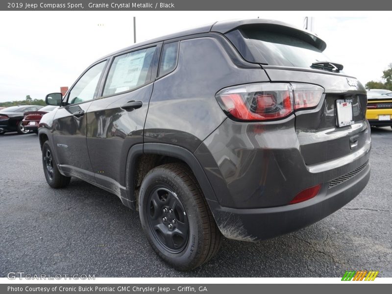 Granite Crystal Metallic / Black 2019 Jeep Compass Sport