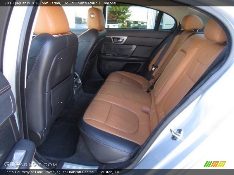 Liquid Silver Metallic / Charcoal 2010 Jaguar XF XFR Sport Sedan