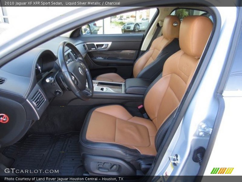 Liquid Silver Metallic / Charcoal 2010 Jaguar XF XFR Sport Sedan