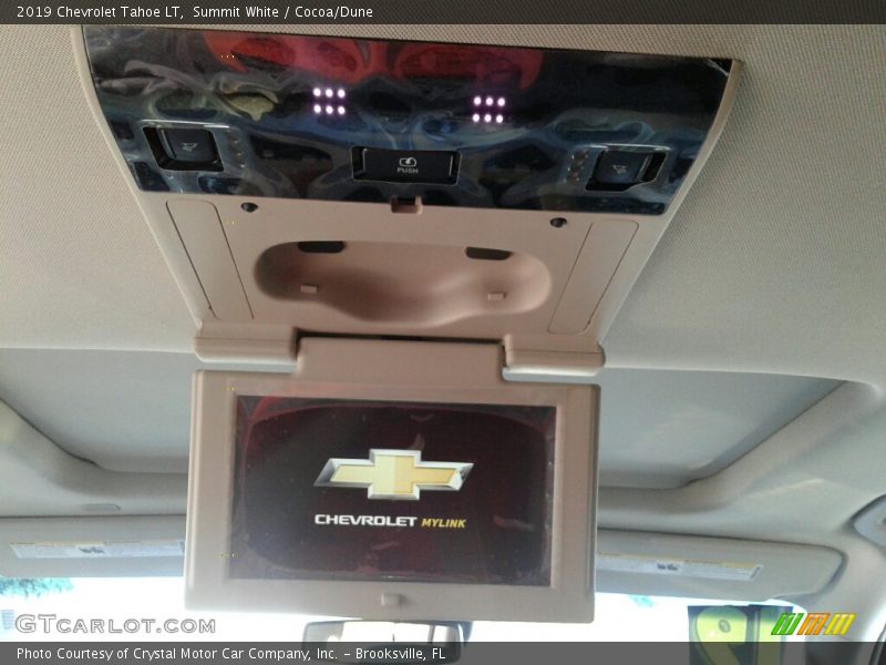 Summit White / Cocoa/Dune 2019 Chevrolet Tahoe LT