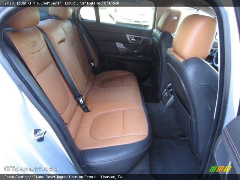 Liquid Silver Metallic / Charcoal 2010 Jaguar XF XFR Sport Sedan