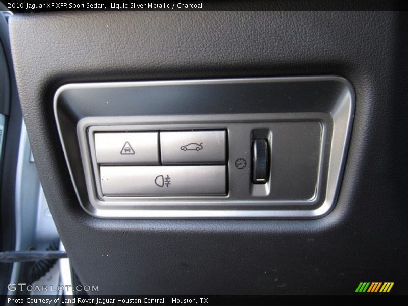 Liquid Silver Metallic / Charcoal 2010 Jaguar XF XFR Sport Sedan