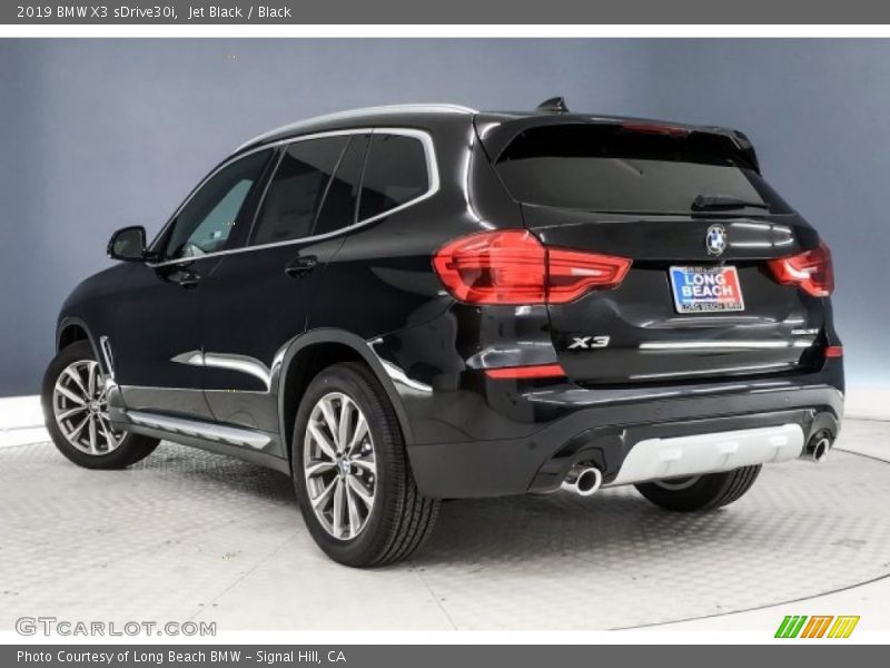 Jet Black / Black 2019 BMW X3 sDrive30i
