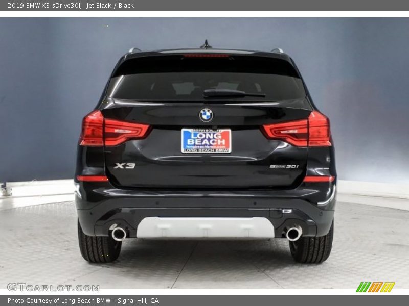 Jet Black / Black 2019 BMW X3 sDrive30i